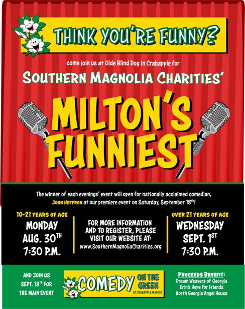 Milton's Funniest Auditions Poster